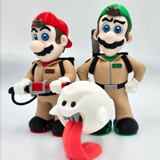 Mario Ghostbusters Combo Fan Art