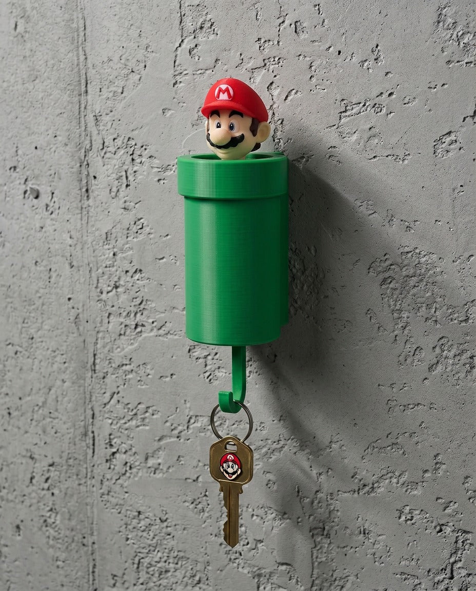 Mario Keychain Fan Art