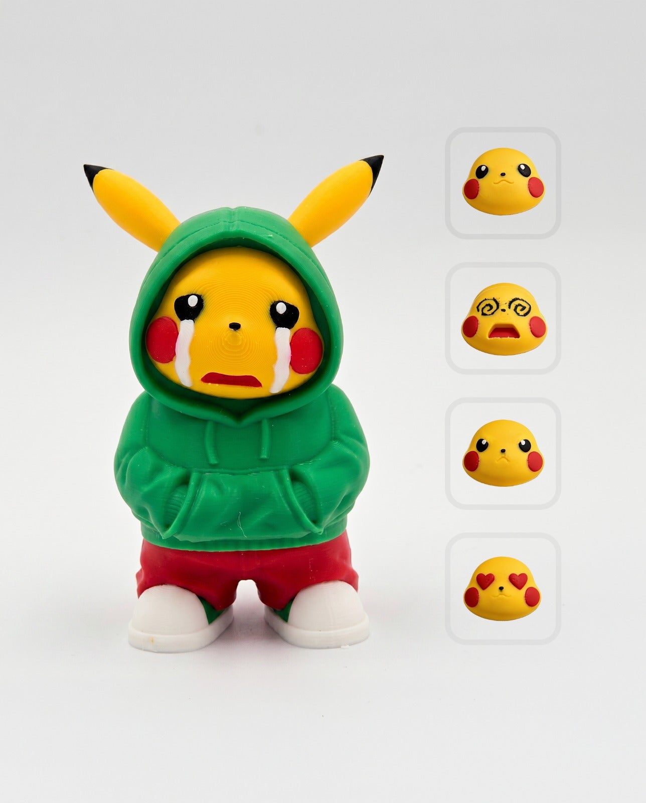 Pikachu Urban Green Fan Art