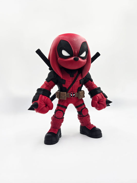 Knuckles Deadpool Fan Art