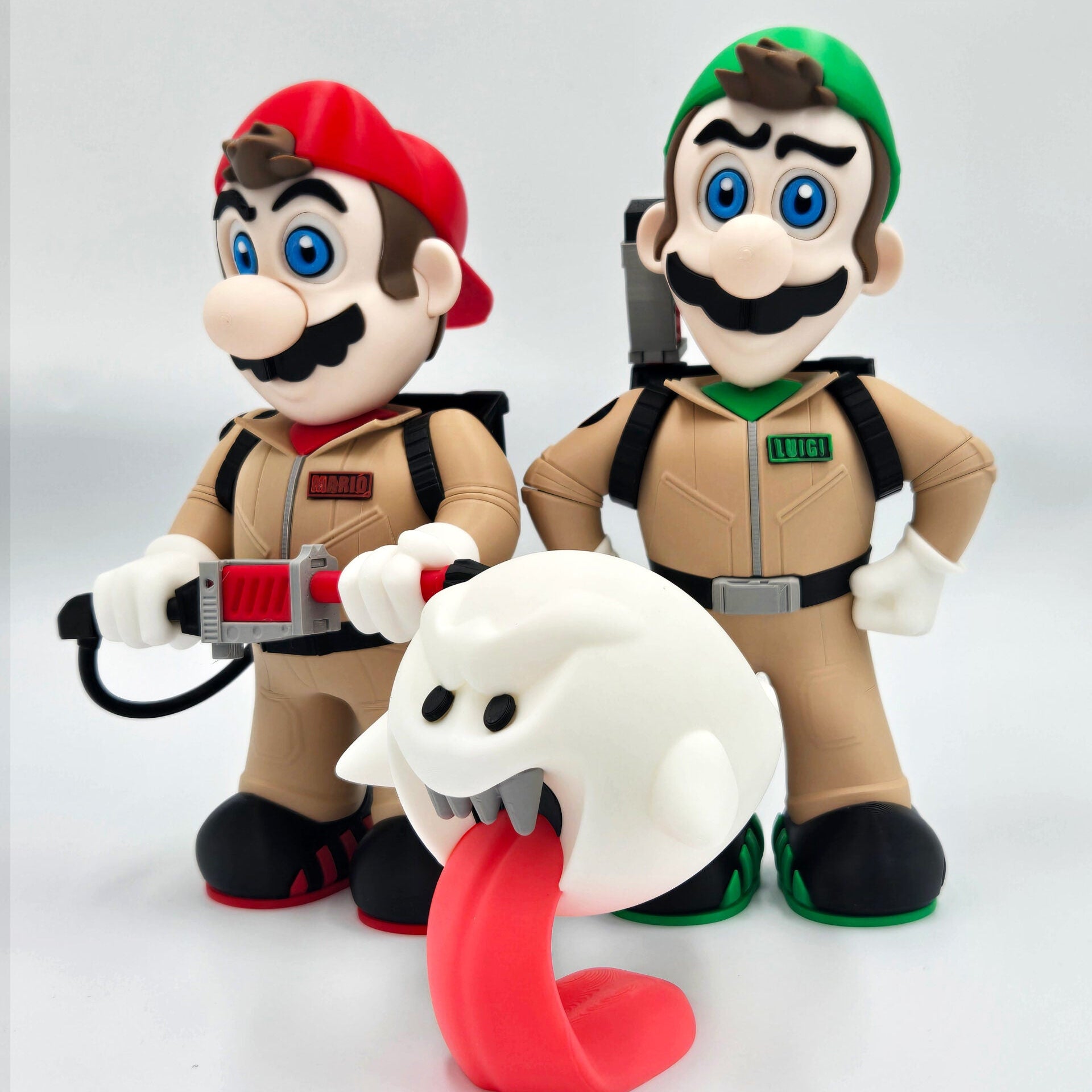 Mario Ghostbusters Combo Fan Art