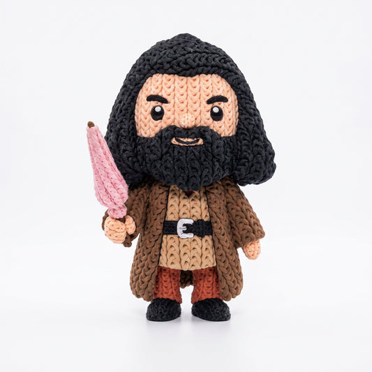 Rubeus Hagrid 3D Printed Figurine