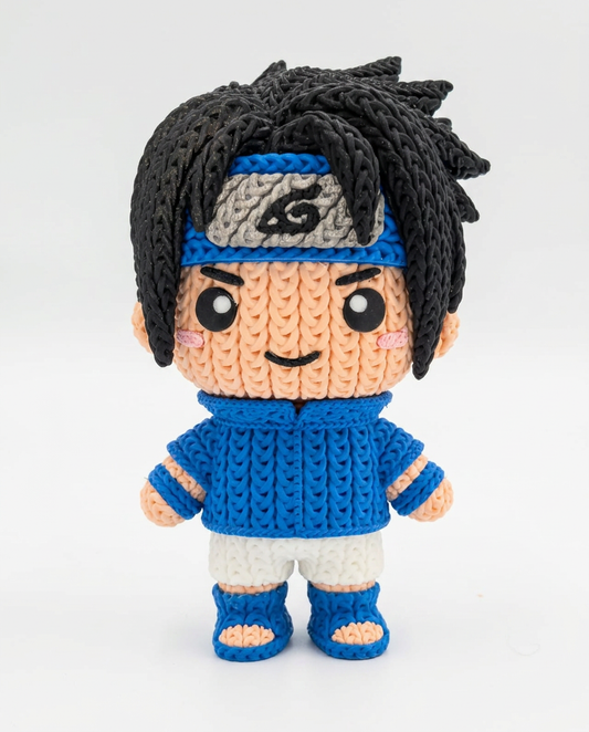 Shadow Ninja – 3D Printed Knit-Style Figure
