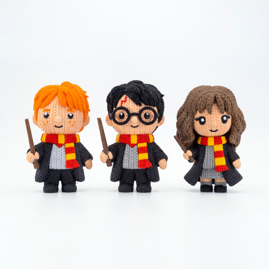 Harry Potter Trio Bundle (Harry, Ron, Hermione)